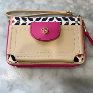 Spartina wallet with outside phone case